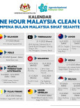 Kalendar One Hour Malaysia Clean Up